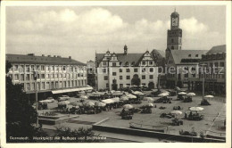 71573354 Darmstadt Marktplatz Mit Rathaus U.Stadtkirche Darmstadt - Darmstadt