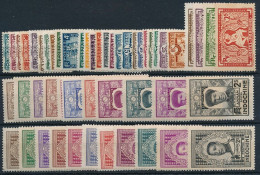 BM-107: INDOCHINE:  N°150/170*-171/181*-182/192* - Unused Stamps