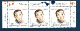 France 2024.   Haut De Feuille Charles Aznavour ** - Unused Stamps