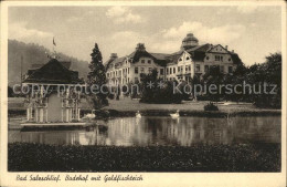 71573327 Bad Salzschlirf Badehof U.Goldfischteich (Feldpost) Bad Salzschlirf - Other & Unclassified