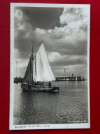 AK Cuxhaven An Der Alten Liebe Segelboot 1942 - Cuxhaven