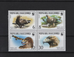 WWF Issue Michel Cat.No. Makedonien 215/218 Mnh/** - Unused Stamps