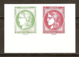 2020 Salon D’Automne - Cérès De Bordeaux 0,10€ Vert + 1,40€ Rouge ND - N°5450/51** - Unused Stamps