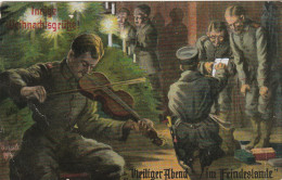 MIL3378  --    DEUTSCHLAND  --  HEILIGER ABEND IM FEINDESLAND  --  CHRISTMAS   --   FELDPOST  1915 - War 1914-18