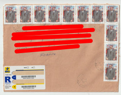 7839 MAROC MOROCCO 2024 Recommandé Registered AIT M'HAMED Mohammed VI CODE BARRE CURIOSITE CURIOSITY - Morocco (1956-...)