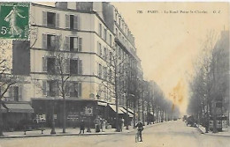 CPA Paris  Le Rond-Point Saint-Charles - Arrondissement: 15