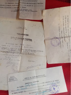1944 CERTIFICAT F.F.I GROUPE GUIGAL SECTEUR 6 CACHET AUTOGRAPHE - Historical Documents