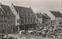 22358 - Freiburg - Markt Vor Rathaus - 1956 - Freiburg I. Br.