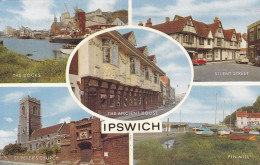 Postcard - Ipswich - 5 Views - Card No. 1-31-07-01 - Posted 03-03-1968 - VG - Unclassified