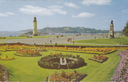 Postcard - The Hoe,Smeaton Tower And Drake's Island,Plymouth - Card No.704 - Posted, Date Obscured - VG (Serrated Edges) - Non Classés