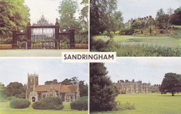 Postcard - Sandringham - 4 Views - Card No. PLC13907 - Written On Rear, Not Posted - VG - Unclassified