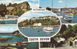 Postcard - Pictureque South Devon - 5 Views - Card No. PLC2011 - Posted 20-06-1970 - VG - Unclassified