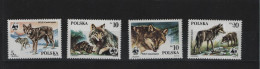 WWF Issue Michel Cat.No. Polen 2975/2978 Mnh/** - Unused Stamps