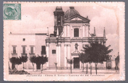 ALTAMURA - BARI - 1917 - CHIESA DI S.TERESA E CASERMA DEI REALI CARABINIERI - Altamura