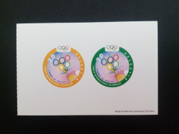 SCHWEIZ INTERNATIONALES OLYMPISCHES KOMITEE (IOC) MH-BLATT Mit MI-NR. 1-2 POSTFRISCH(MINT) - Ete 2000: Sydney