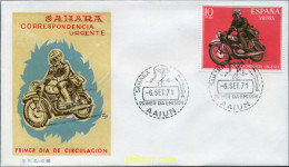 350904 MNH SAHARA ESPAÑOL 1971 CORREO URGENTE - Spaanse Sahara