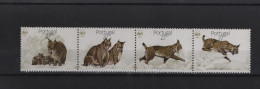 WWF Issue Michel Cat.No. Portugal 1741/1744 Mnh/** - Unused Stamps