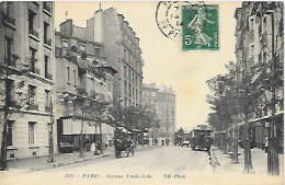 CPA Paris Avenue Emile Zola - District 15