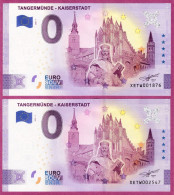 0-Euro XETW 01 2021 TANGERMÜNDE - KAISERSTADT SET NORMAL+ANNIVERSARY - Private Proofs / Unofficial