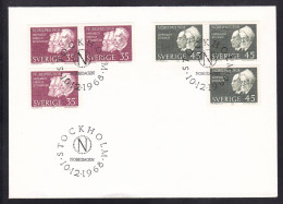 Sweden - 1968 Nobel Prize Winners FDC - FDC