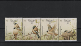 WWF Issue Michel Cat.No. Azoren 391/394 Mnh/** Strip - Unused Stamps