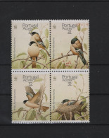 WWF Issue Michel Cat.No. Azoren 391/394 Mnh/** Bloc Of Four - Unused Stamps