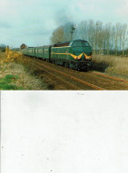 BELGIQUE SNCB-NMBS / LOCALITE THULIN LOCOMOTIVE BB DIESEL ELECTRIQUE SERIE 62/63/TR53 - Trains