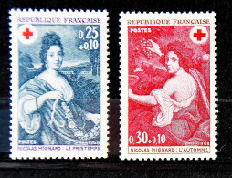 FRANCE 1968 - Croix Rouge** N° 1580-1581 - Neufs
