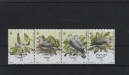 WWF Issue Michel Cat.No. Madeira 143/146 Mnh/** Strip - Unused Stamps