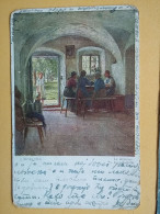 KOV 484-113 - PEINTURE, PENTRE, ART  - J. STRAKA - LE DEJEUNER - 1911 - Malerei & Gemälde