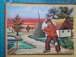 KOV 484-111 - PEINTURE, PENTRE, ART  - KRSTO HEGEDUSIC, Art Naïf, NAIVE ART - Pittura & Quadri