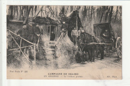 CP MILITARIA EN ARGONNE Campagne De 1914/15 La Voiture Postale - Weltkrieg 1914-18