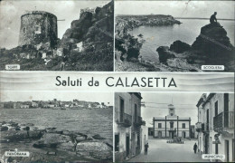 Be847 Cartolina Saluti Da Calasetta Provincia Di Cagliari Sardegna - Cagliari