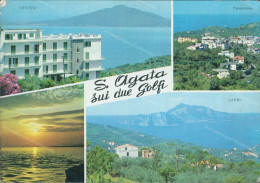Be850 Cartolina S.agata Sui Due Golfi Provincia Di Napoli Campania - Napoli (Naples)