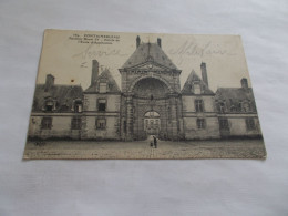 FONTAINEBLEAU ( 77 Seine Et Marne )  PAVILLON HENRI IV  ENTREE DE L ECOLE D APPLICATION  ANIMEES  1914 - Fontainebleau