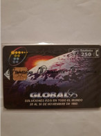 ESPAGNE PRIVATE GLOBAL 95 250 PTAS NSB MINT IN BLISTER - Emissions De Gentillesse