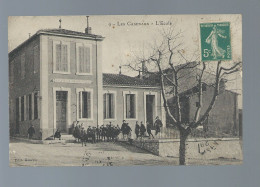 CPA - 13 - Les Cadenaux - L'Ecole - Animée - Circulée En 1914 - Sonstige & Ohne Zuordnung