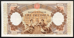 10000 Lire Regine Del Mare 01 06 1954 Bb+ Pressata LOTTO 3171 - 10000 Lire