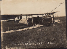 1924 Photo De L'adjudant Pilote J. Foiny Crah Avion Breguet De La 11èm Escadrille - Luchtvaart