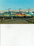 BELGIQUE SNCB-NMBS / LOCALITE BRUXELLES MIDI LOCOMOTIVES ELECTRIQUES MODERNES /TR56 - Trains