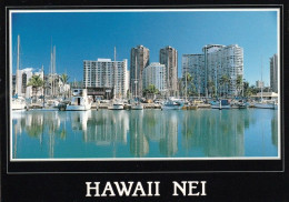1 AK Hawaii / Island Oahu * Waikiki - Ala Wai Yacht Harbor * - Oahu