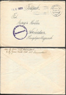 Germany WW2 Panzer-Grenadier Ausbildungs-Bataillon 115 Darmstadt Fieldpost Cover 1944 - Lettres & Documents