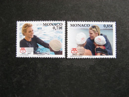 Monaco:  TB Paire  N° 3078 Et N° 3079 , Neufs XX . - Unused Stamps