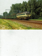 BELGIQUE SNCB-NMBS / LOCALITE ROTSELAAR LOCOMOTIVE DIESEL HYDRAULIQUE BB SERIE 64 /TR58 - Trenes