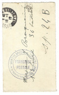 1917 - Lettre En F M  " CENTRE SPECIAL De REFORME - De La Caserne Des TOURELLES - PARIS " - WW I