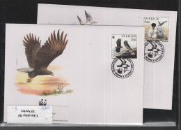 WWF Issue Michel Cat.No.Schweden 1847/1850 FDC - FDC