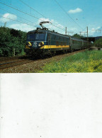 BELGIQUE SNCB-NMBS / LOCALITE DUFFEL LOCOMOTIVE BITENSION BB SERIE 25,5 /TR60 - Eisenbahnen