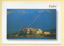 20. 2B. CALVI – La Ville Et Les Montagnes Enneigées (voir Scan Recto/verso) - Calvi