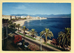 20. 2A. AJACCIO – Le Boulevard Lantivy Avec Ses Palmiers Et Lauriers Roses / La Plage Saint-François - Ajaccio