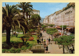 20. 2A. AJACCIO – Les Jardins De La Préfecture Et Le Cours Napoléon (animée) (voir Scan Recto/verso) - Ajaccio